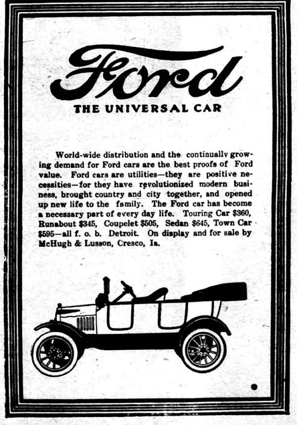 Ford Auto Ad